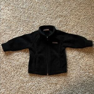 Columbia Baby Black Full-Zip Fleece Jacket